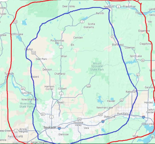 Service Area Map